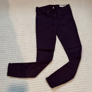 rag & bone Dark purple Skinny Jeans